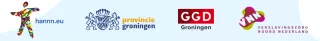 Balk met logo's van de betrokken partners